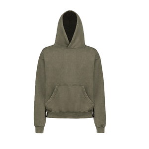 LOOSE FIT FADED HOOD- FRENCH TERRY