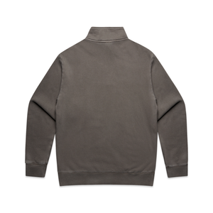 LOOSE FIT FADED HALF ZIP